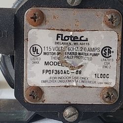 Flotec In-line  Cyclone Pumping System Water Pump,  FP0F360AC-08, Performance 350 Gallons Per Hour
