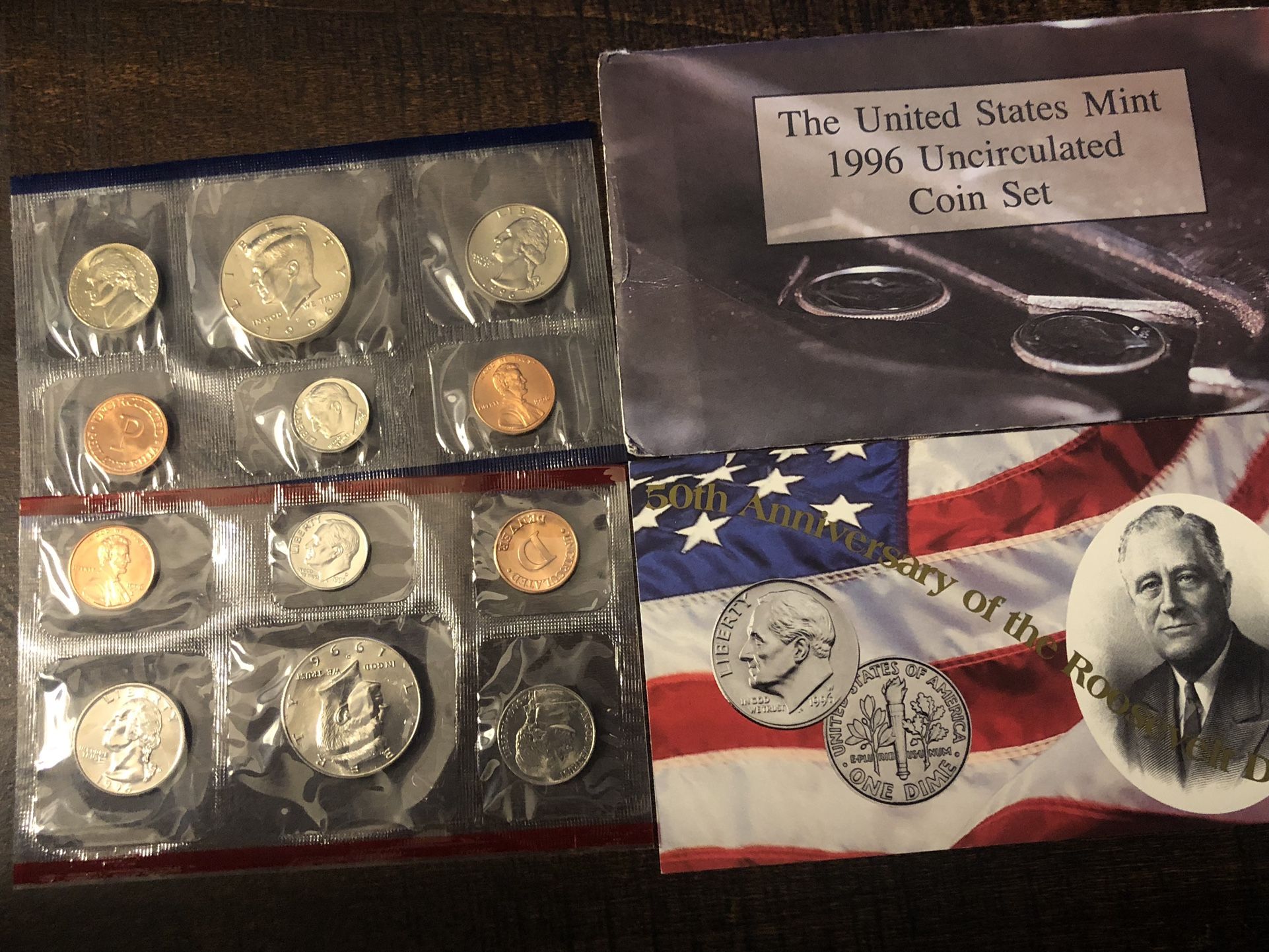 1996 P & D Coin Set
