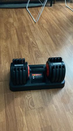 Adjustable 11lb-55lb buxano dumbbell