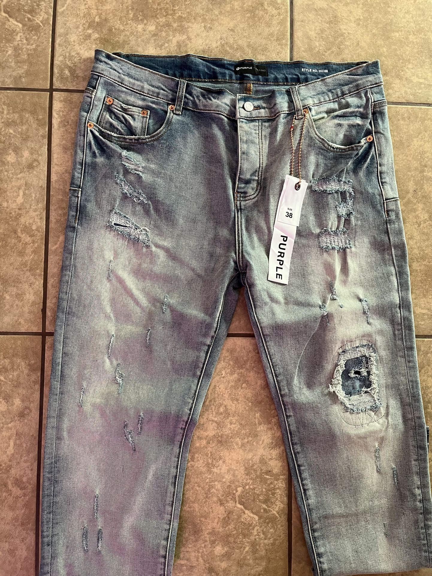 Purple Jeans Size 38