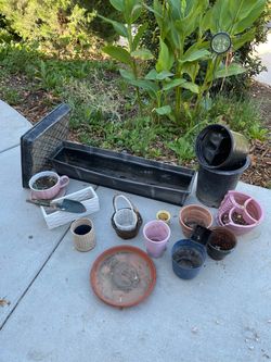 Plant pot bundle $15