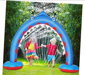 Water Shark Inflatable Arch