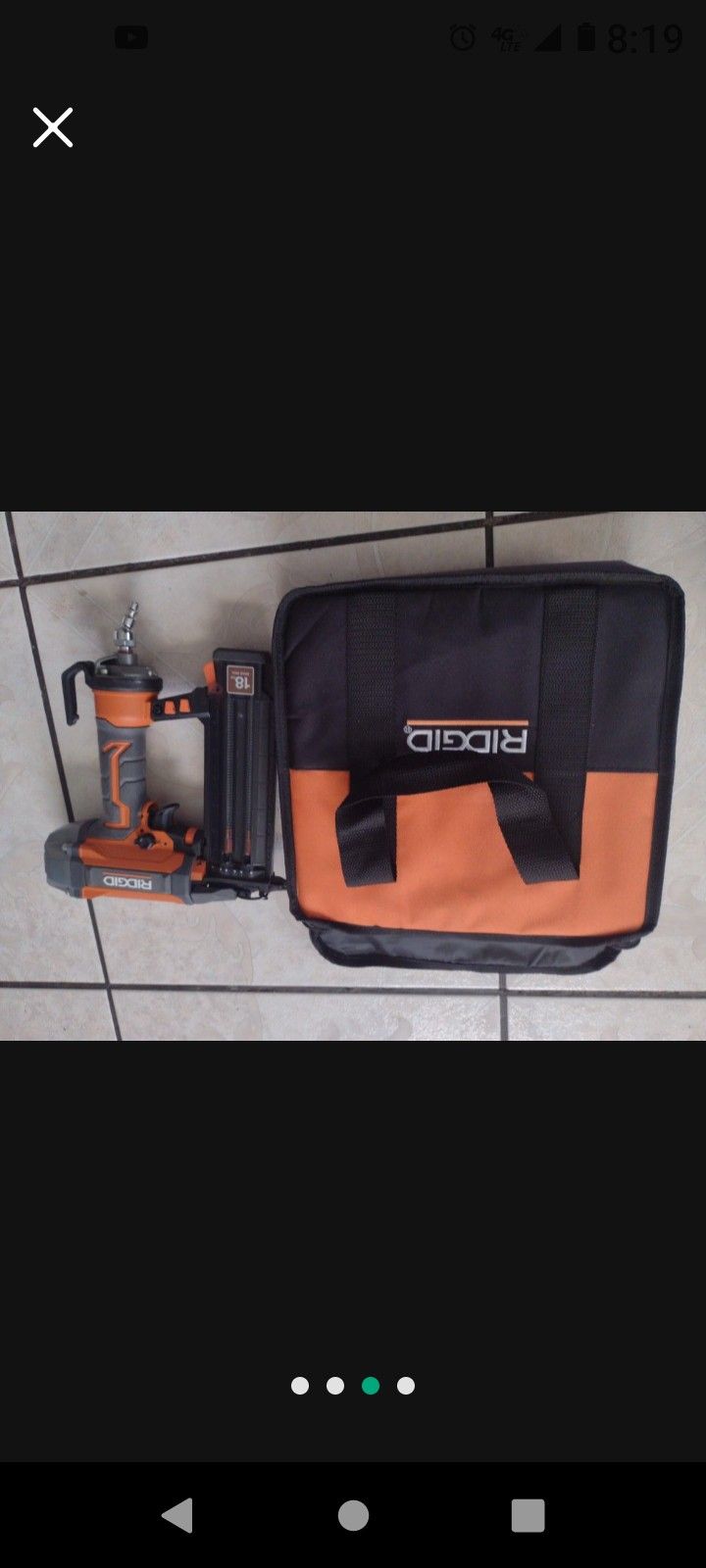 Rigid Air nail Gun