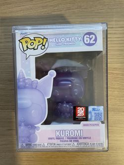 Funko Pop! Purple Translucent Kuromi LE 3k AC2025