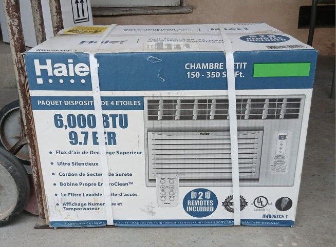Haier 6,000 BTU Window Air Conditioner