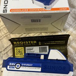 Sun Joe Snow Joe 24v Max 4.0ah Lithium Ion Battery BEW