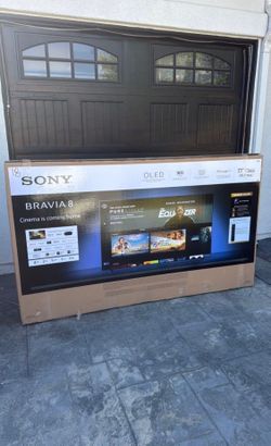 MV 77xr80cb 77” Sony smart 4k led Uhd tv