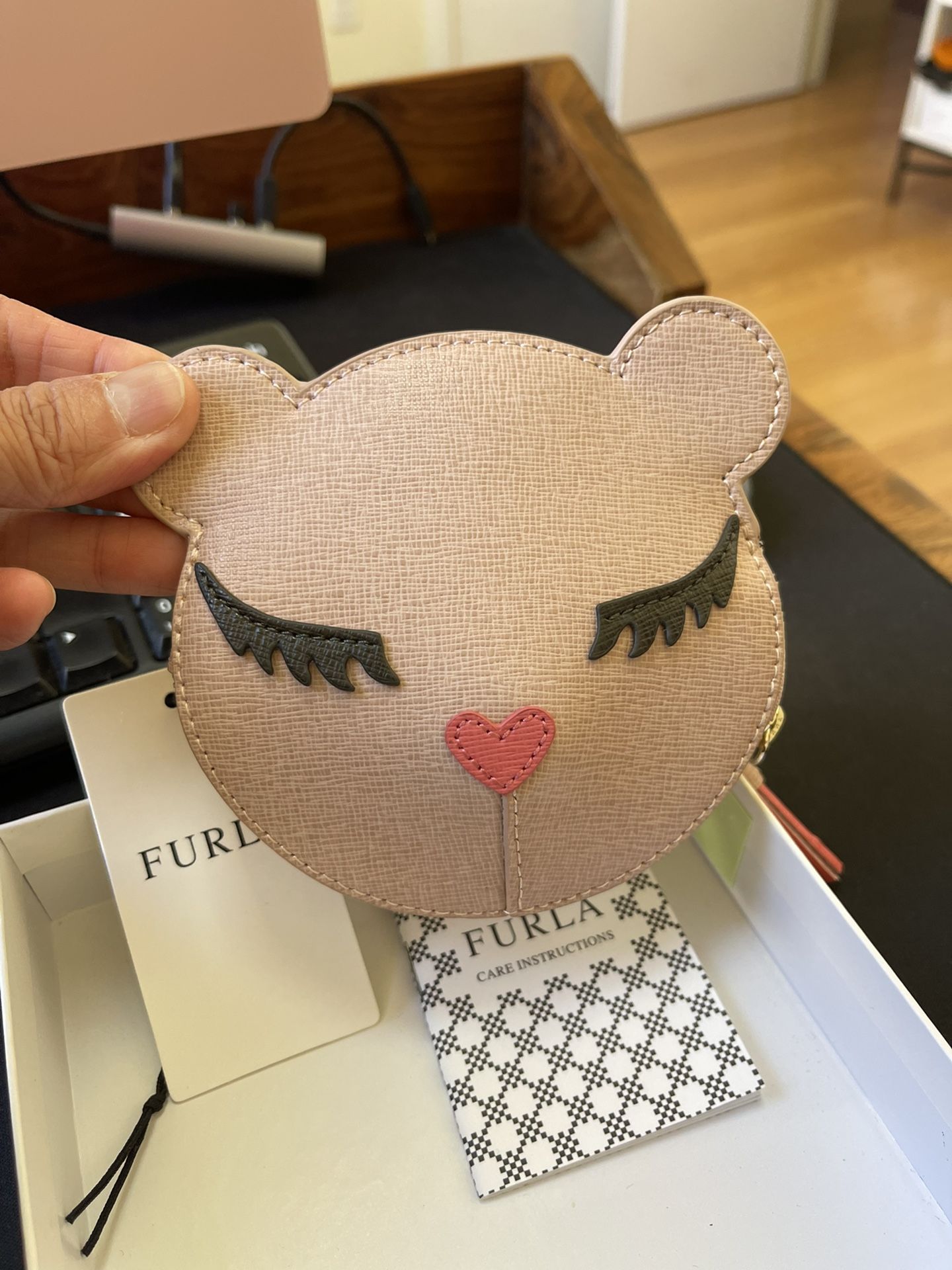 Cat Face Coin Case