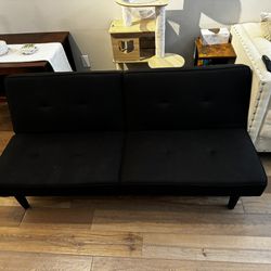 Black Sofa Futon Bed