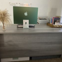 Gray Desk 