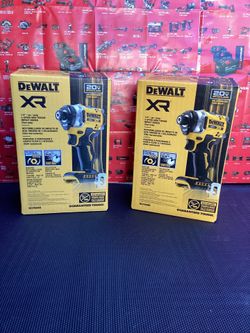DEWALT 20V MAX XR CORDLESS 1/4-IN. IMPACT DRIVER ( TOOL ONLY )