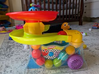 Playskool busy ball popper