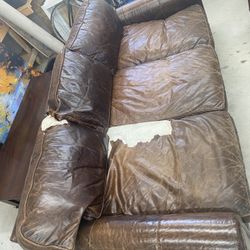 RH Lancaster Leather Sofa 