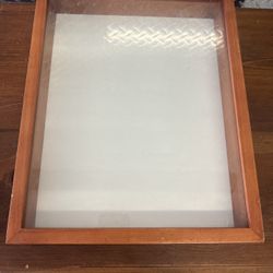 Wooden shadowbox