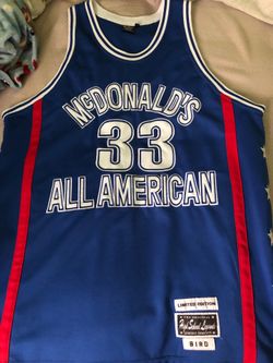 Larry Bird McDonald’s All-American Jersey