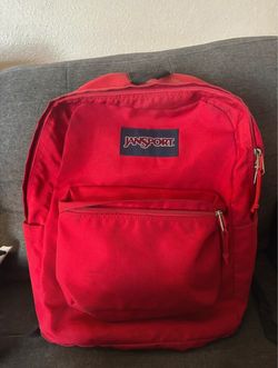 Red Jansport Backpack