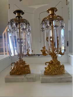 Antique candle holder