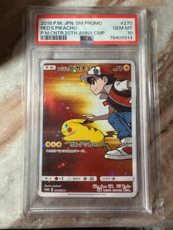 Pokemon Red’s Pikachu 20th anniversary PSA 10