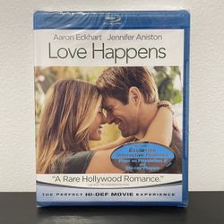 Love Happens Blu-Ray Movie NEW SEALED Aaron Eckhart Jennifer Aniston 2009