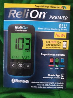 Reli On Blood Pressure Monitor, Test Strips And Lancets