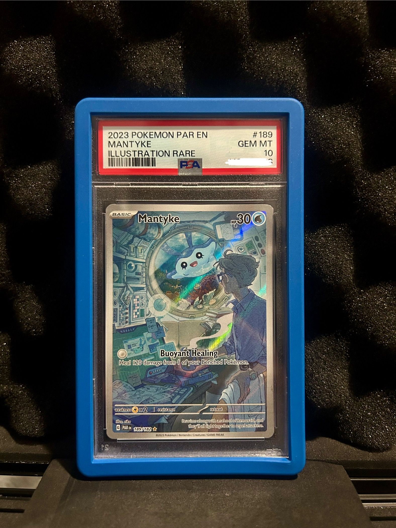 Pokémon Manytke Full Art PSA 10