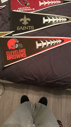 NFL BROWNS PENNANT
