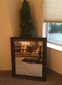 Beautiful beveled mirror! $20