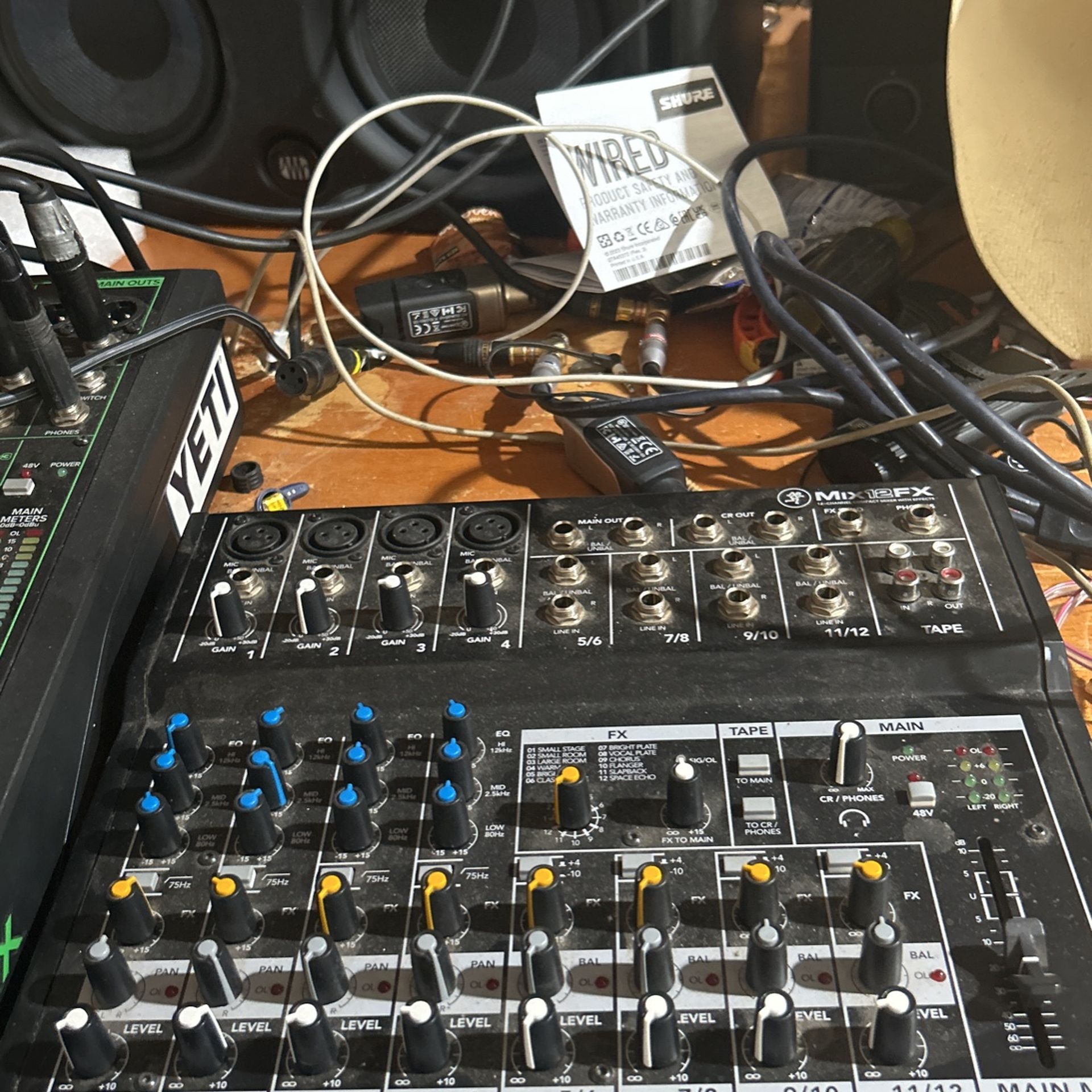 Mix 12 Fix 12 Channel Compact Mixer Wd Effects