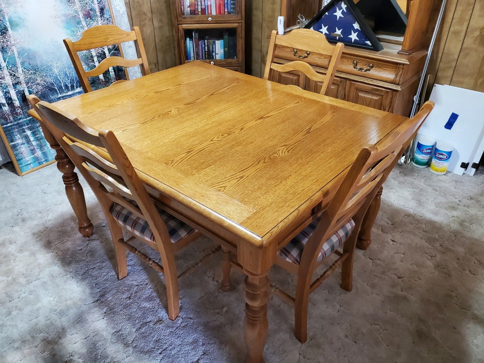 Solid Oak Dining Table