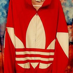 Very Nice! New Adidas Big Logo Jacket Size L