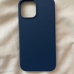 NAVY BLUE IPHONE 12 PROMAX CASE