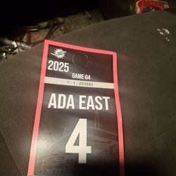 Dolphins  Parking  Pass