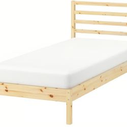 Ikea TARVA Twin Bed Frame With Slatted Base