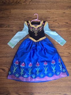 Disney Frozen Princess Anna Dress Costume - Size 3T/4T