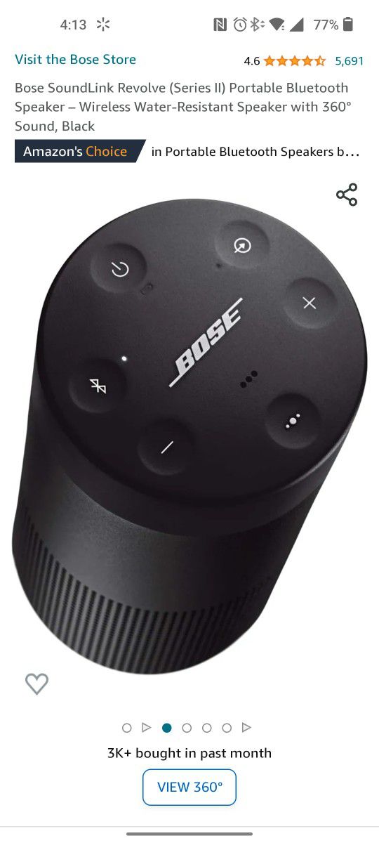 Bose  Bluetooth Speaker. 🔊