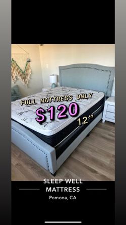 Full size pillow top mattress