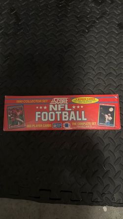 1990 Score NFL Football Complete Collector Set