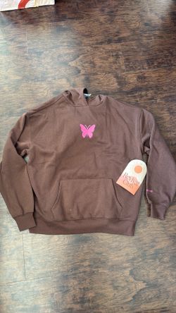 brown hoodie