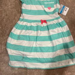 Blue & White Dress