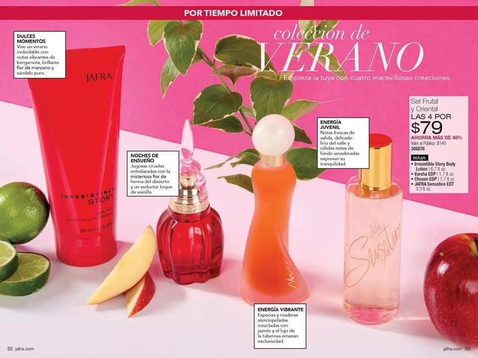 Fragancia Jafra Sensation Perfume Fragancias Jafra Mujer Dama