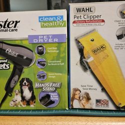 ​Brand New Oster Pet Dryer & Wahl Pet Clipper Bundle – Never Unboxed