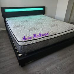 NEW KING PILLOW TOP MATTRESS AND BOX SPRING