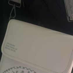 White SprayGround CrossBodyBag