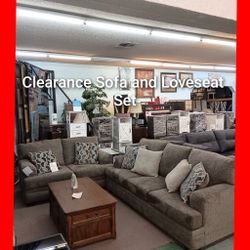 💥 Clearance Sofa And Loveseat Set 