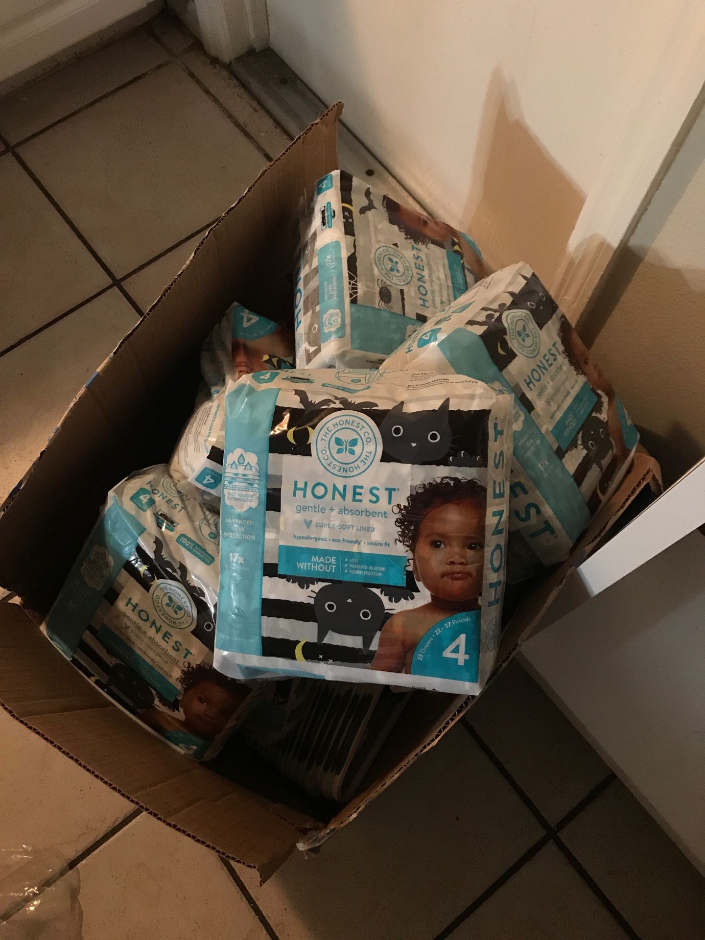 Box of DIAPERS