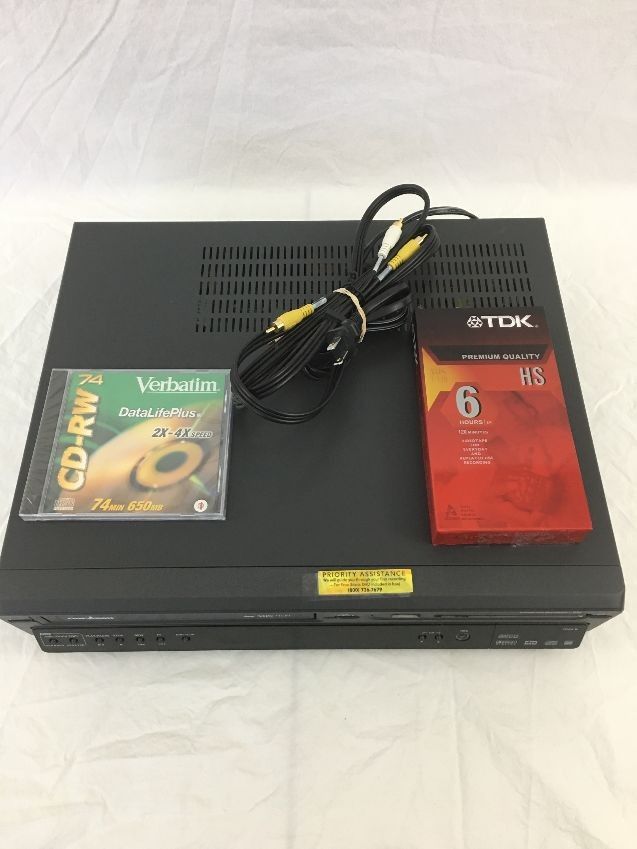 Cinevision RV4000 DVD Recorder and VCR Player Combo