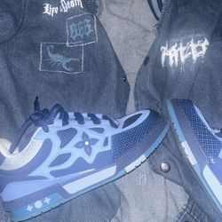 Louis Vuitton Skates Blue Light Blue