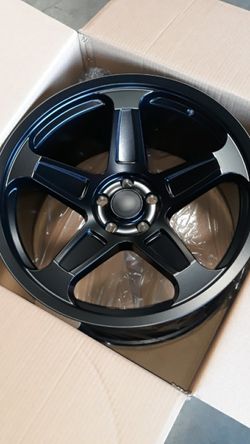 4 new wheels dodge 20 inch demons front 9 rear 10.5