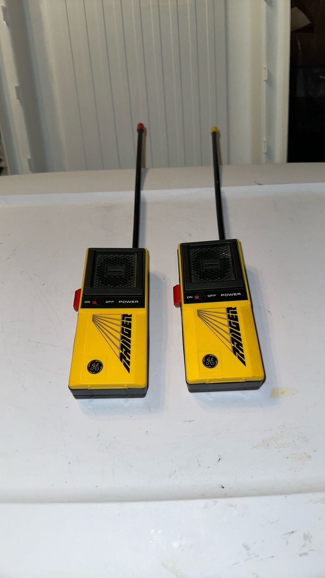 Vintage GE Ranger Walkie-Talkie Radios