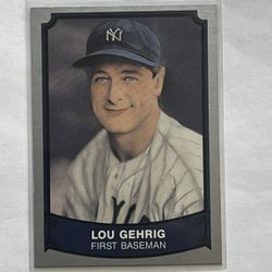 Lou Gehrig “Baseball Legends” Mint